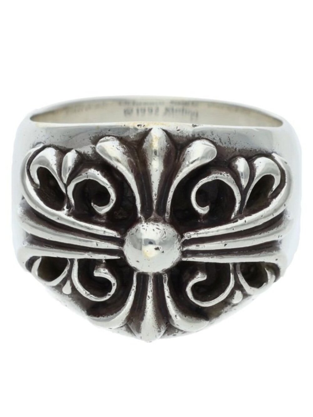 Chrome Hearts Keeper Silver Ring